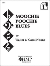 Moochie Poochie Blues piano sheet music cover